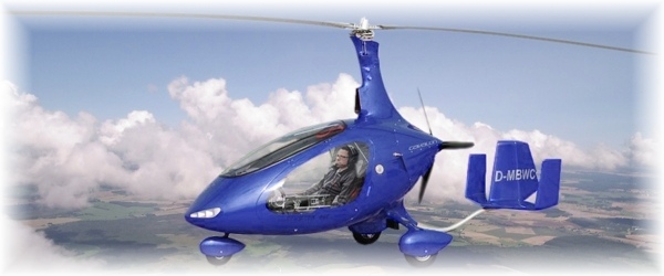 Gyrocopter Rundflug fliegen